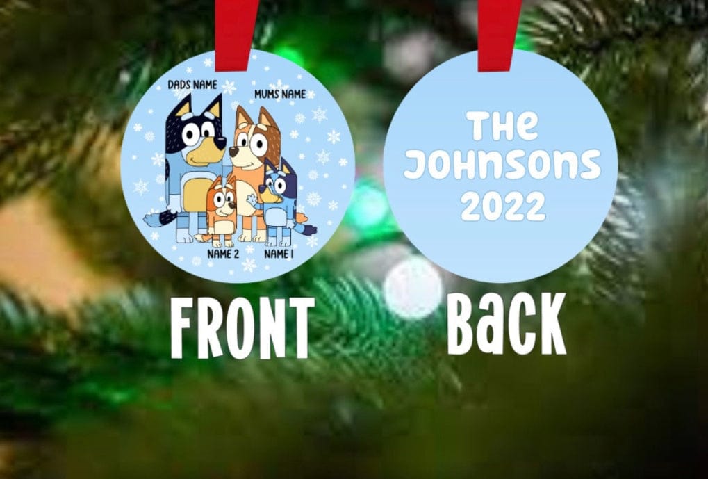 Round Family Ornament-Stay Foxy Boutique, Florissant, Missouri