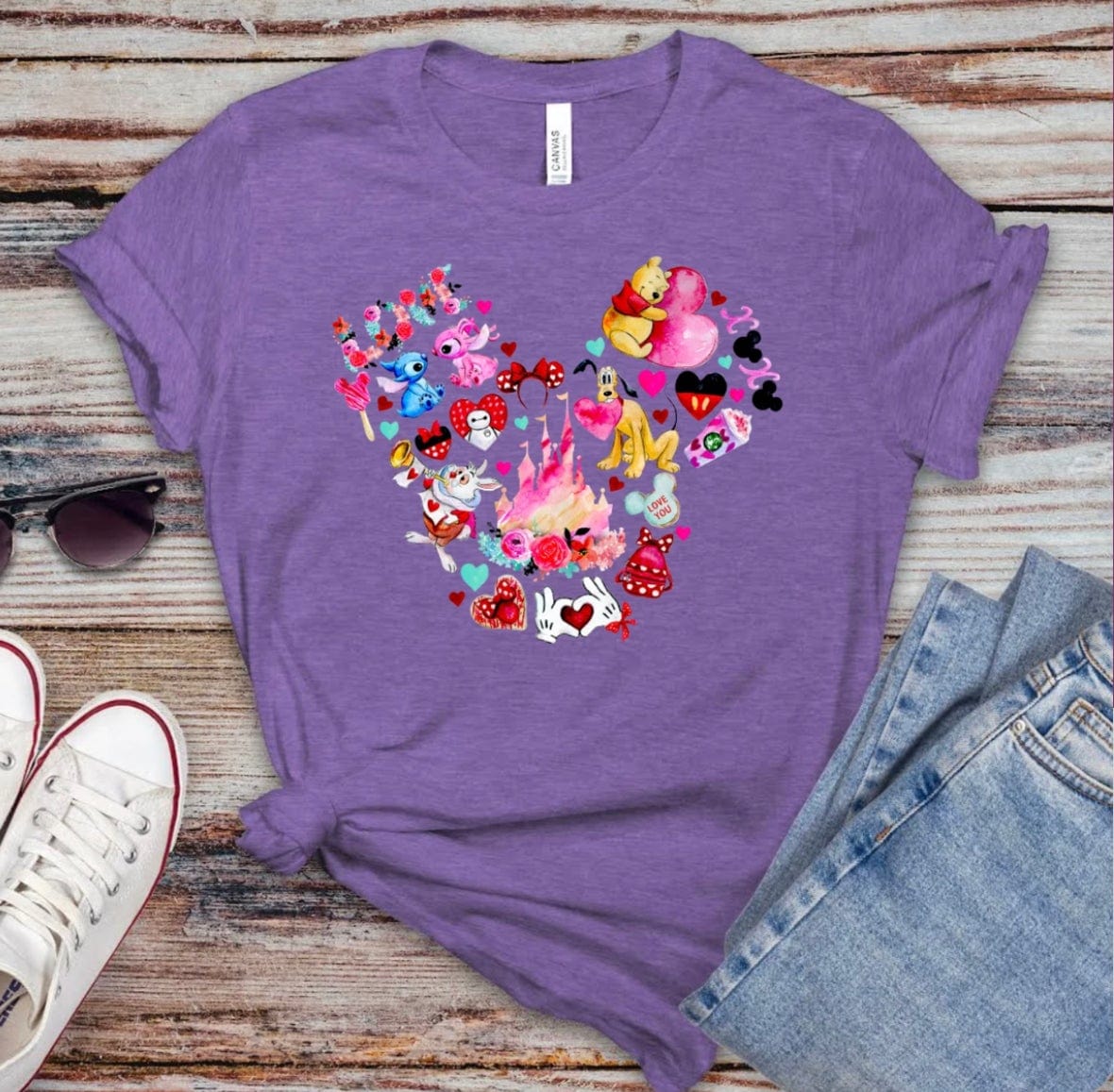 Hearts Of Wonder Graphic T #252-Graphic T-Stay Foxy Boutique, Florissant, Missouri