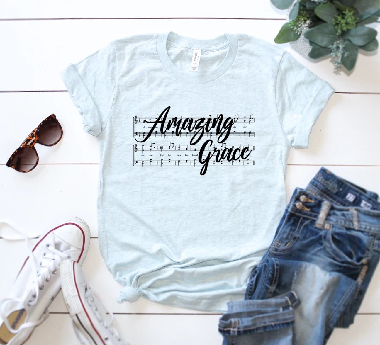 Amazing Grace Graphic T-Graphic T-Stay Foxy Boutique, Florissant, Missouri