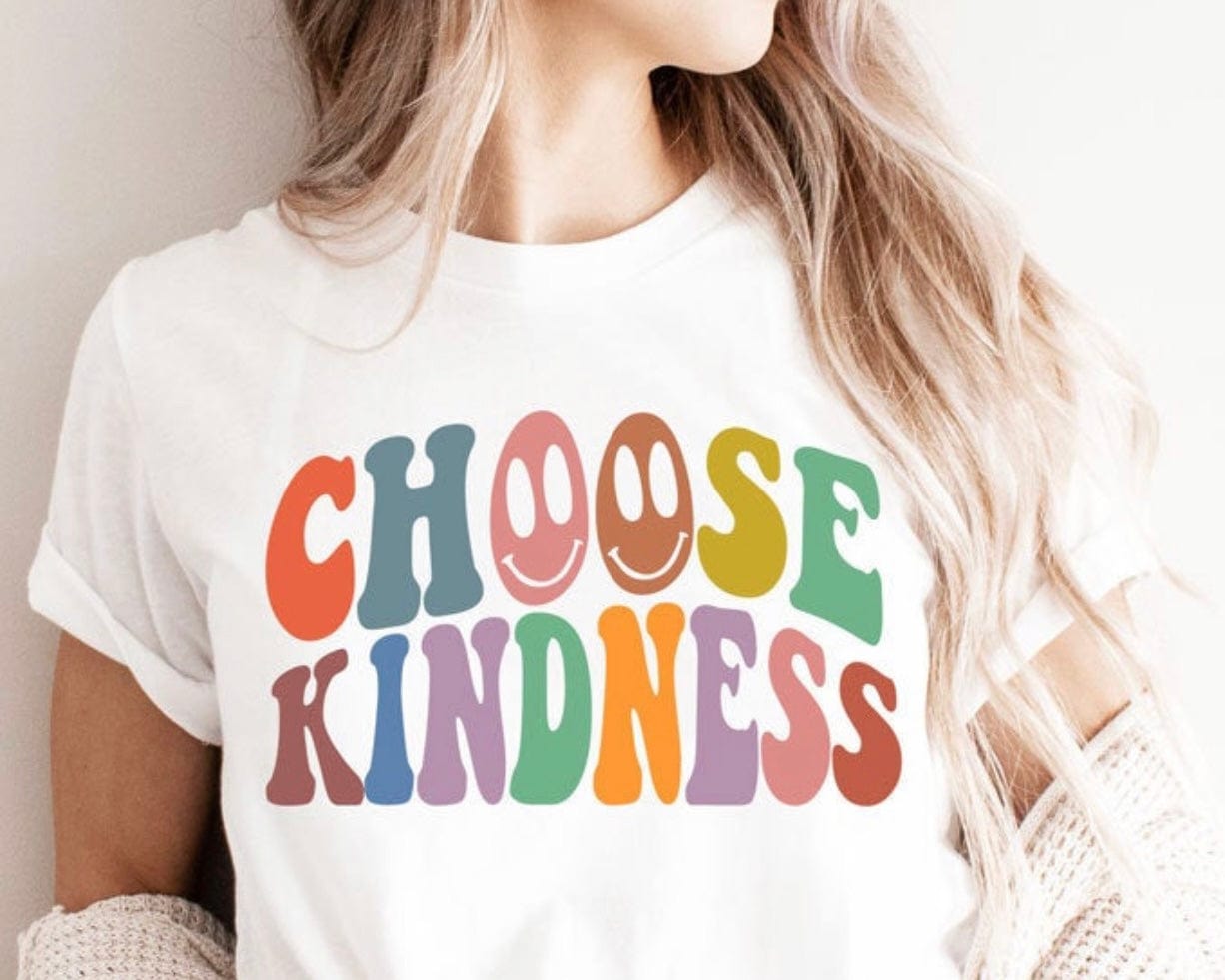 Choose Kindness Graphic T-Graphic T-Stay Foxy Boutique, Florissant, Missouri