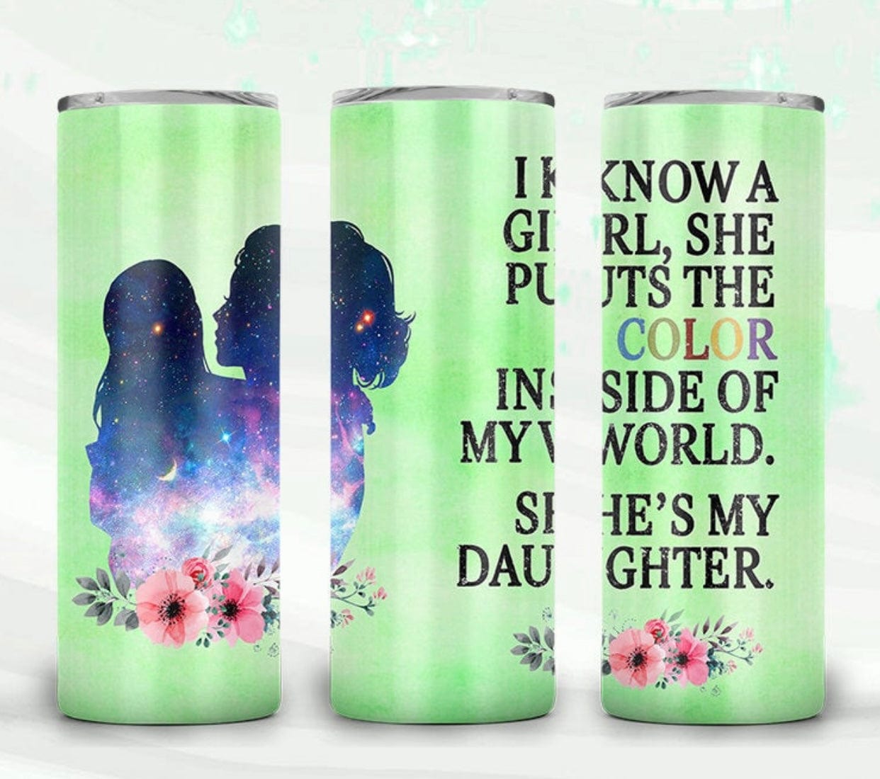 I Know A Girl Tumbler-Drinkware-Stay Foxy Boutique, Florissant, Missouri