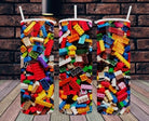 Lego Bricks Tumbler-Drinkware-Stay Foxy Boutique, Florissant, Missouri