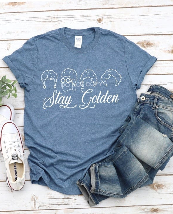 Stay Golden Graphic T-Graphic T-Stay Foxy Boutique, Florissant, Missouri