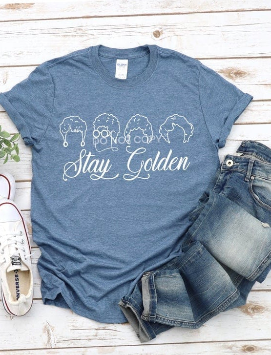 Stay Golden Graphic T-Graphic T-Stay Foxy Boutique, Florissant, Missouri