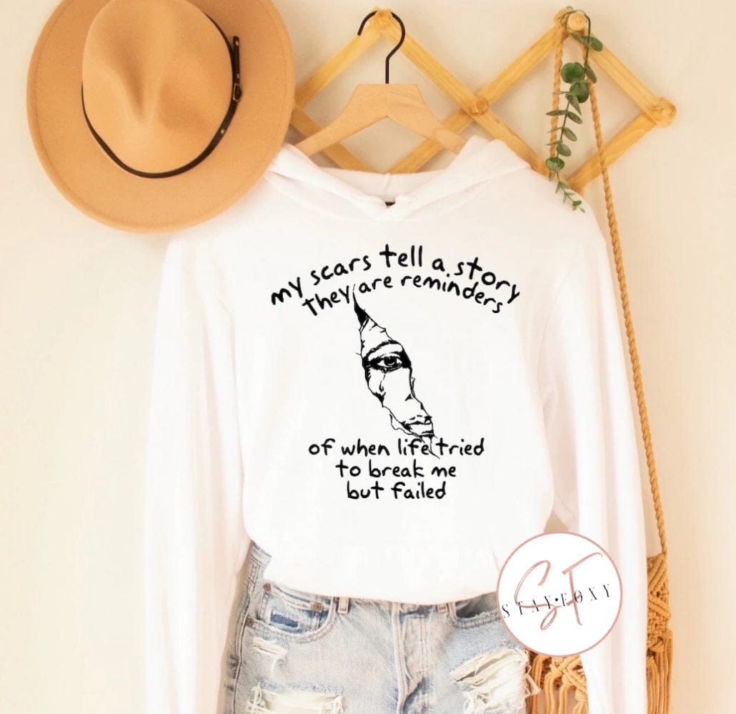 My Scars Graphic T #320-Graphic T-Stay Foxy Boutique, Florissant, Missouri