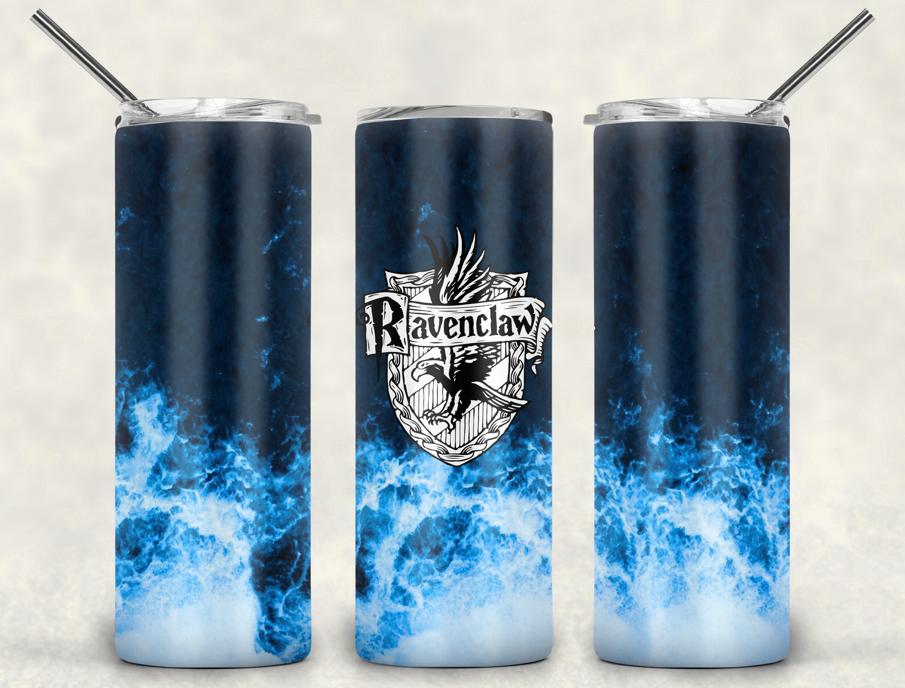 Blue Main Crest Tumbler-Drinkware-Stay Foxy Boutique, Florissant, Missouri