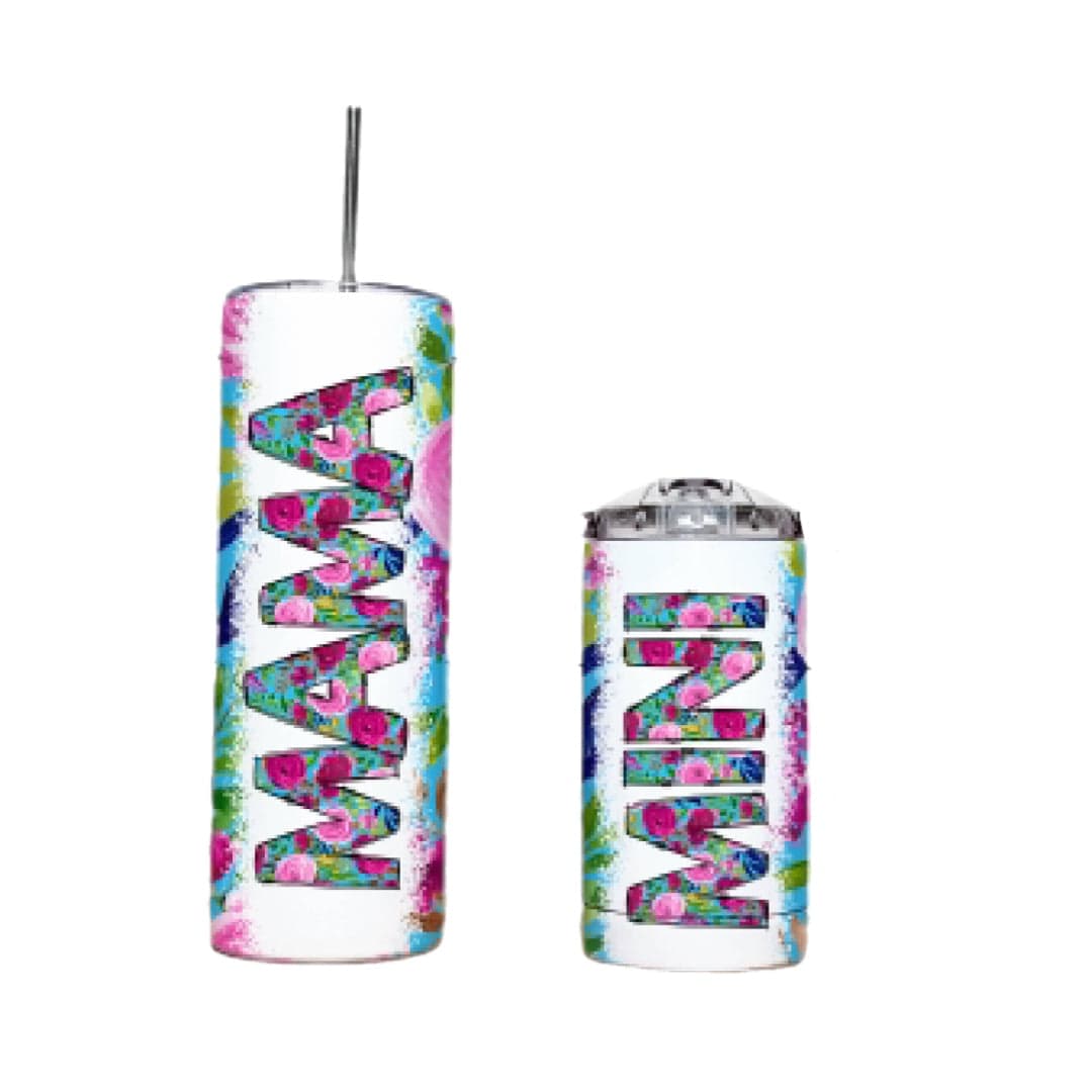 Mama/Mini Roses Tumbler-Stay Foxy Boutique, Florissant, Missouri