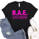 B.A.E Hot Pink Graphic T #110-Graphic T-Stay Foxy Boutique, Florissant, Missouri
