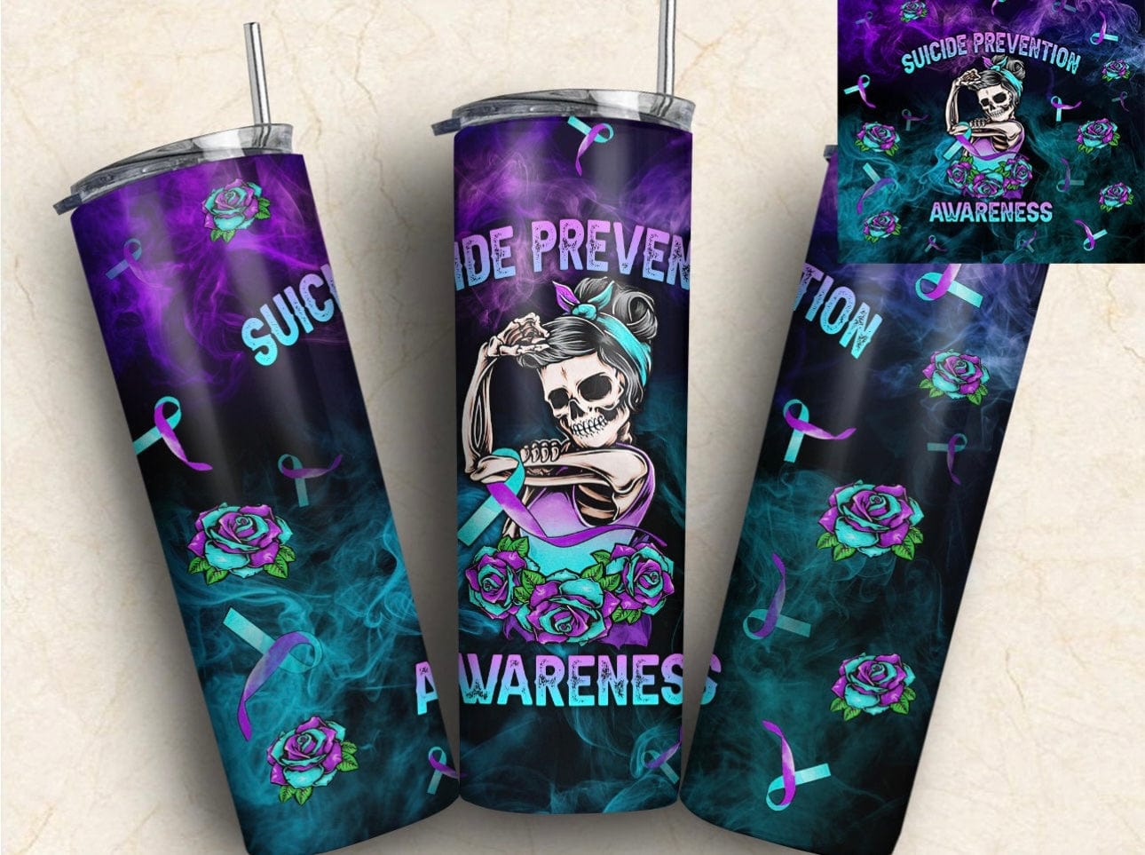 Prevention Awareness Tumbler-Stay Foxy Boutique, Florissant, Missouri