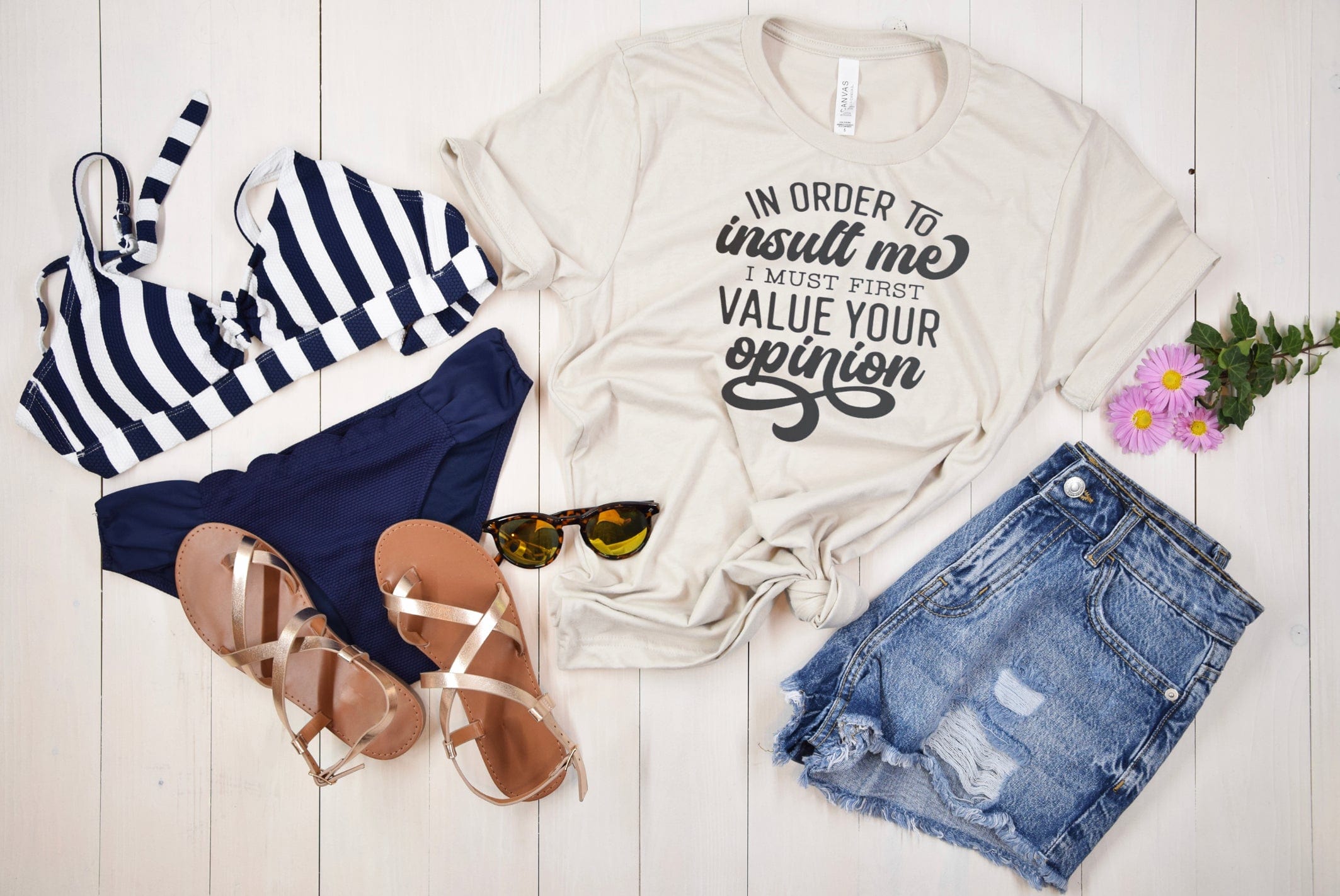 Insult Me Graphic T-Graphic T-Stay Foxy Boutique, Florissant, Missouri