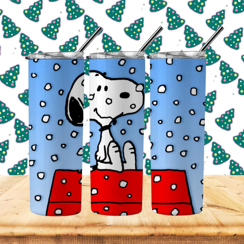 Christmas Snoopy Tumbler-Stay Foxy Boutique, Florissant, Missouri