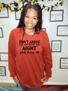 Aight Graphic T-Graphic T-Stay Foxy Boutique, Florissant, Missouri