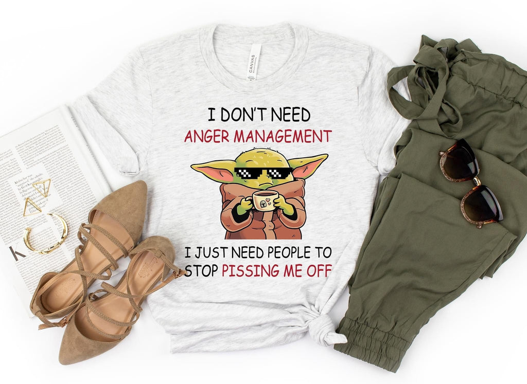 I Don’t Need Anger Management Graphic T-Graphic T-Stay Foxy Boutique, Florissant, Missouri