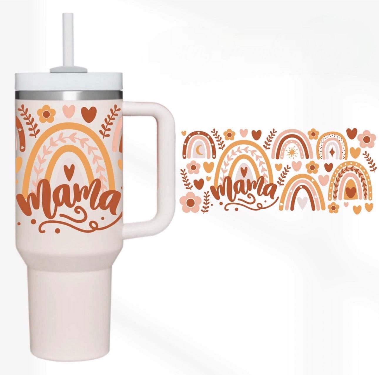 Mama 40 oz Tumbler-Stay Foxy Boutique, Florissant, Missouri
