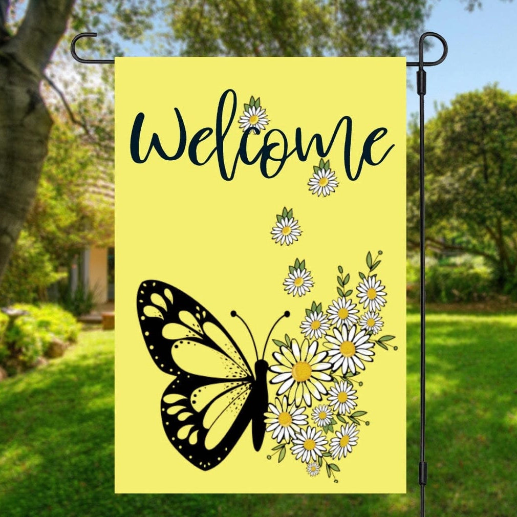 Floating Butterfly Garden Flag-Stay Foxy Boutique, Florissant, Missouri