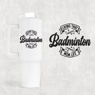 Badminton 40 oz Tumbler-Stay Foxy Boutique, Florissant, Missouri