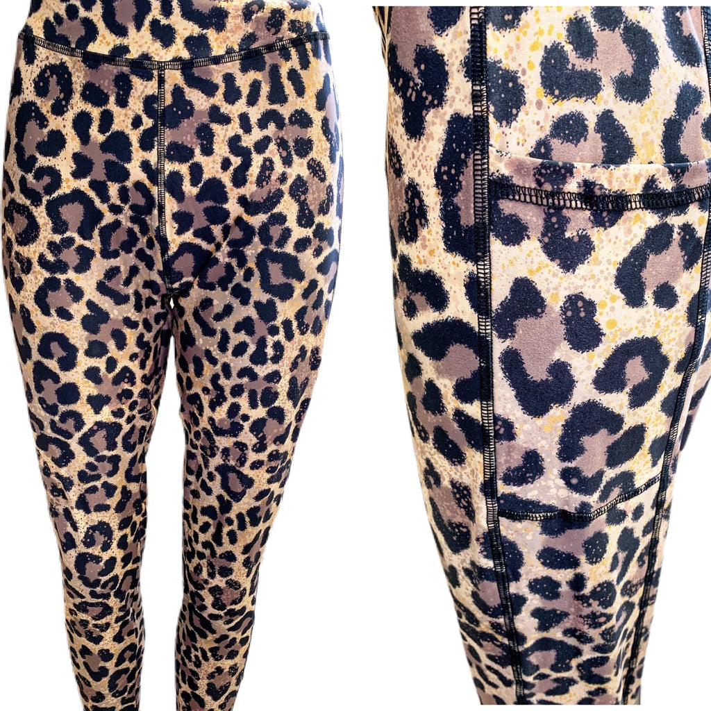 Leopard Leggings-Stay Foxy Boutique, Florissant, Missouri