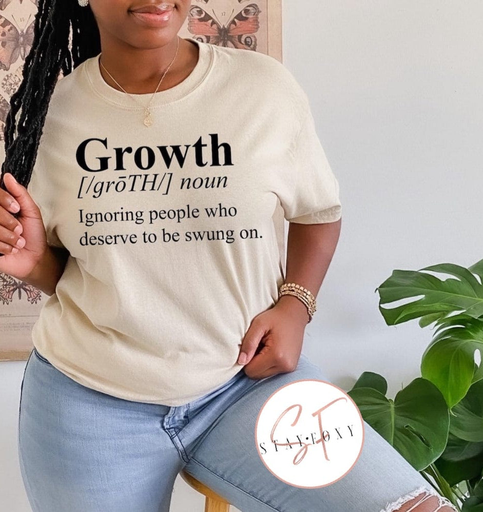 Growth Graphic T-Graphic T-Stay Foxy Boutique, Florissant, Missouri