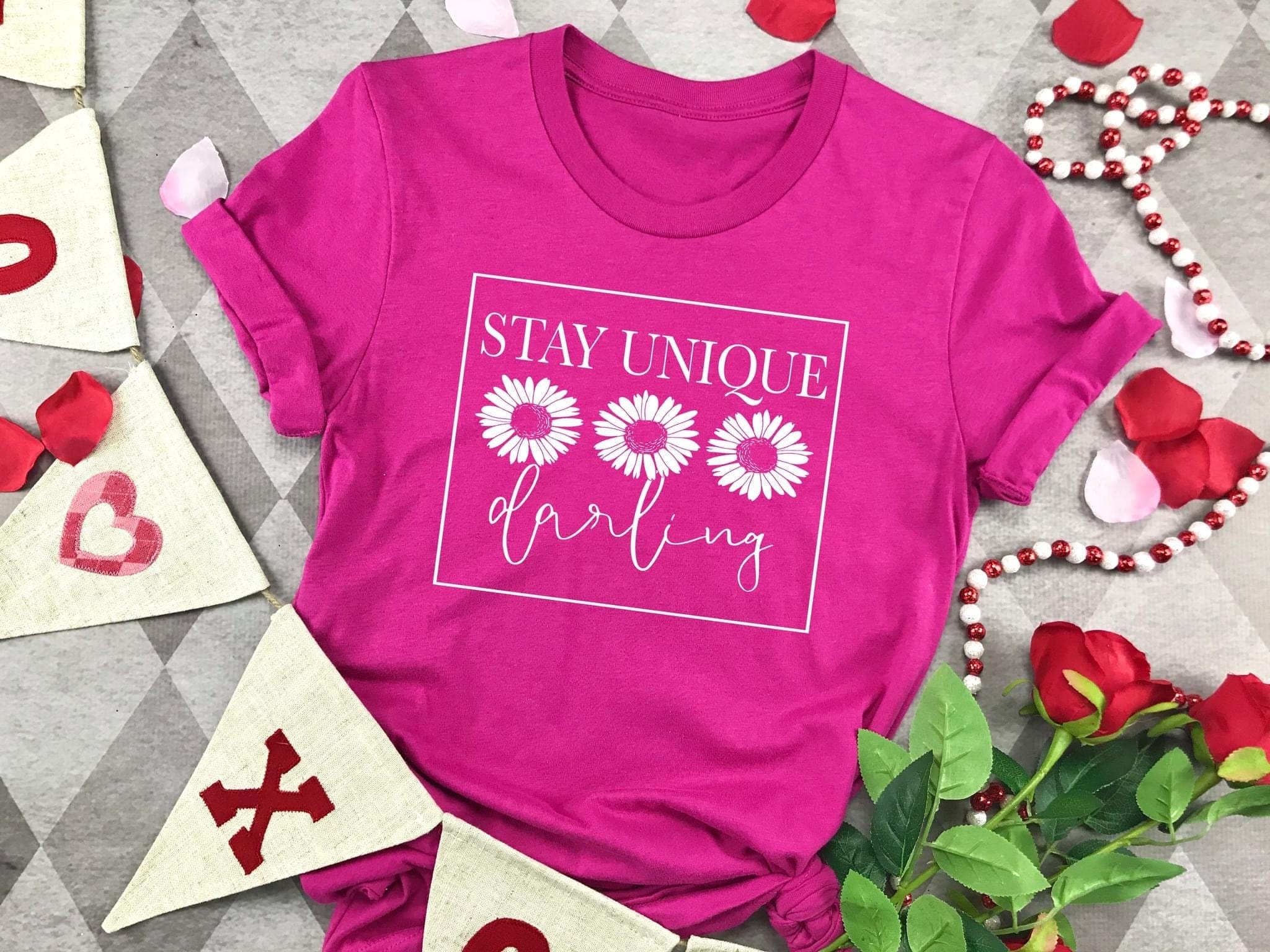 Stay Unique Graphic T #272-Graphic T-Stay Foxy Boutique, Florissant, Missouri