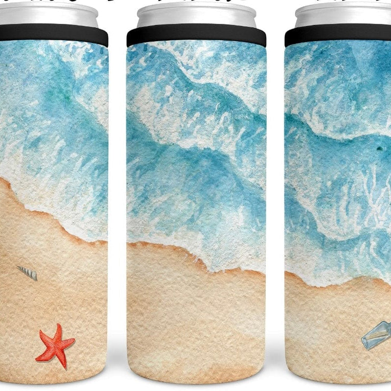 Beach CAN COOLER-Stay Foxy Boutique, Florissant, Missouri