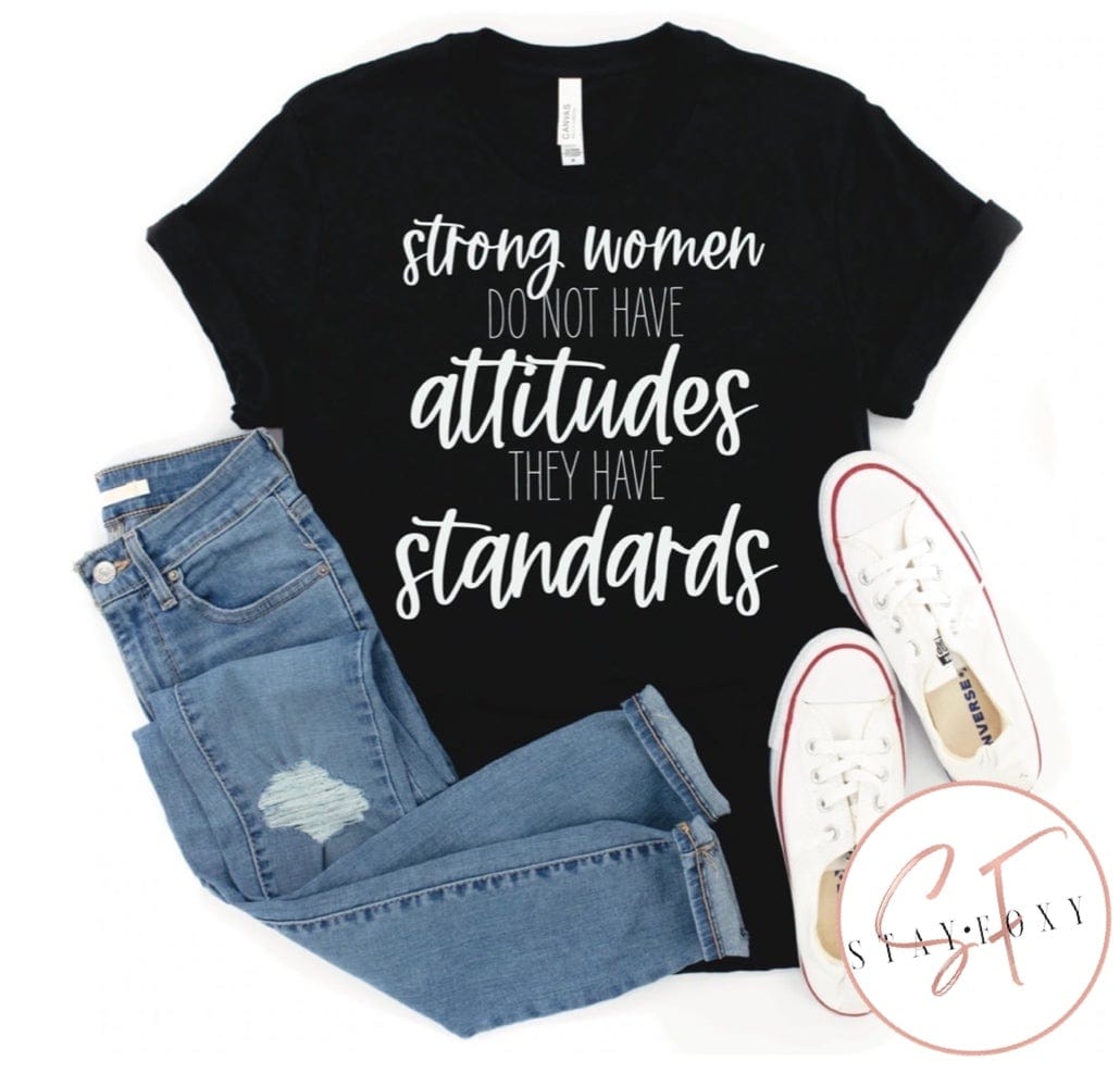 Strong Women Graphic T #244-Graphic T-Stay Foxy Boutique, Florissant, Missouri