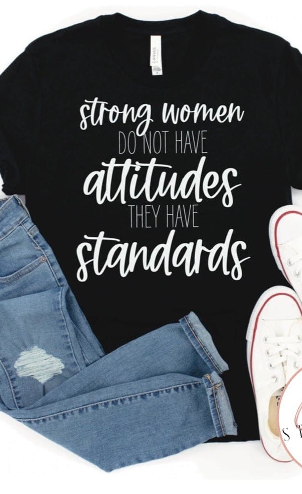 Strong Women Graphic T #244-Graphic T-Stay Foxy Boutique, Florissant, Missouri