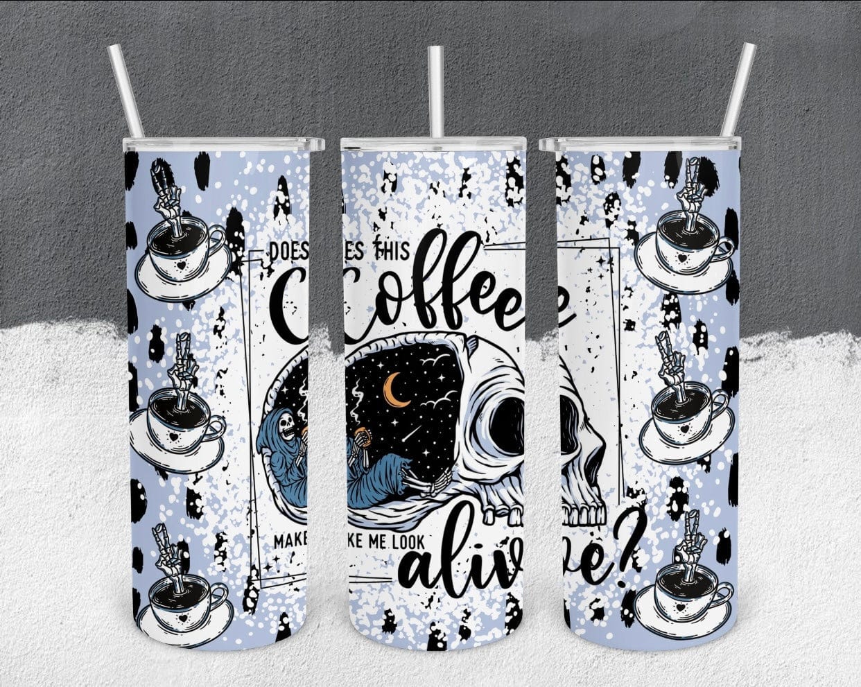 Make Me Look Alive Tumbler-Drinkware-Stay Foxy Boutique, Florissant, Missouri