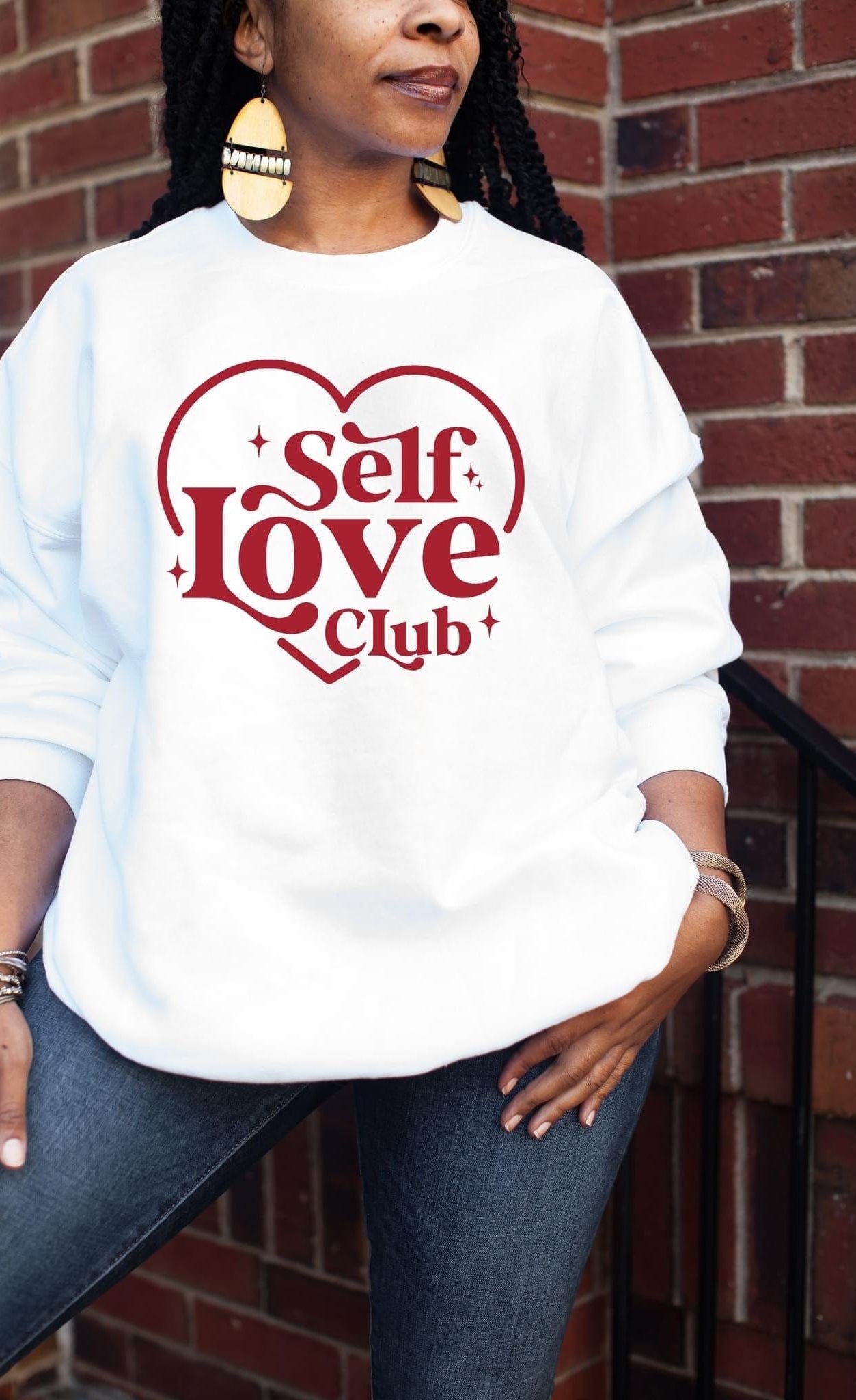 Self Love Club Graphic T #300-Graphic T-Stay Foxy Boutique, Florissant, Missouri