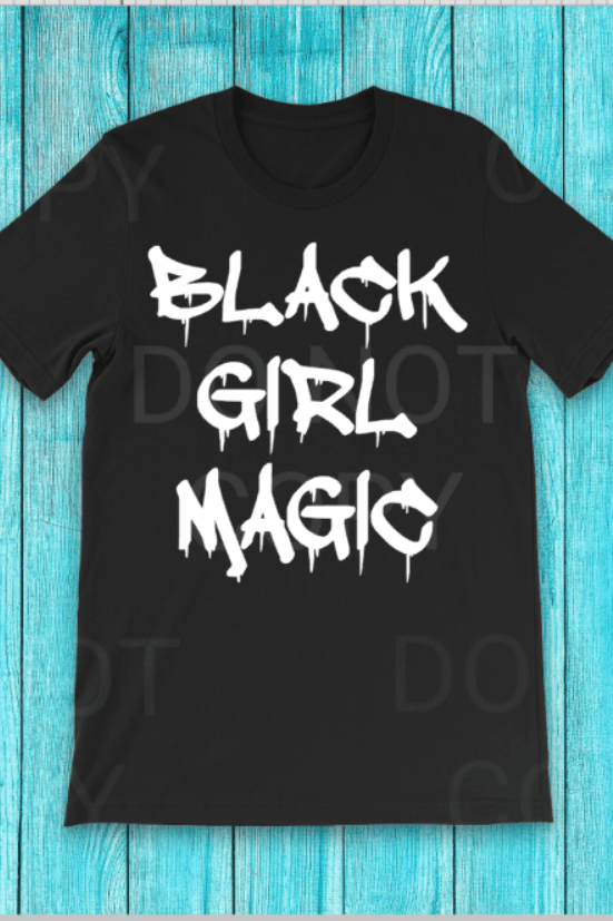 Black Girl Magic Graphic T #150-Graphic T-Stay Foxy Boutique, Florissant, Missouri
