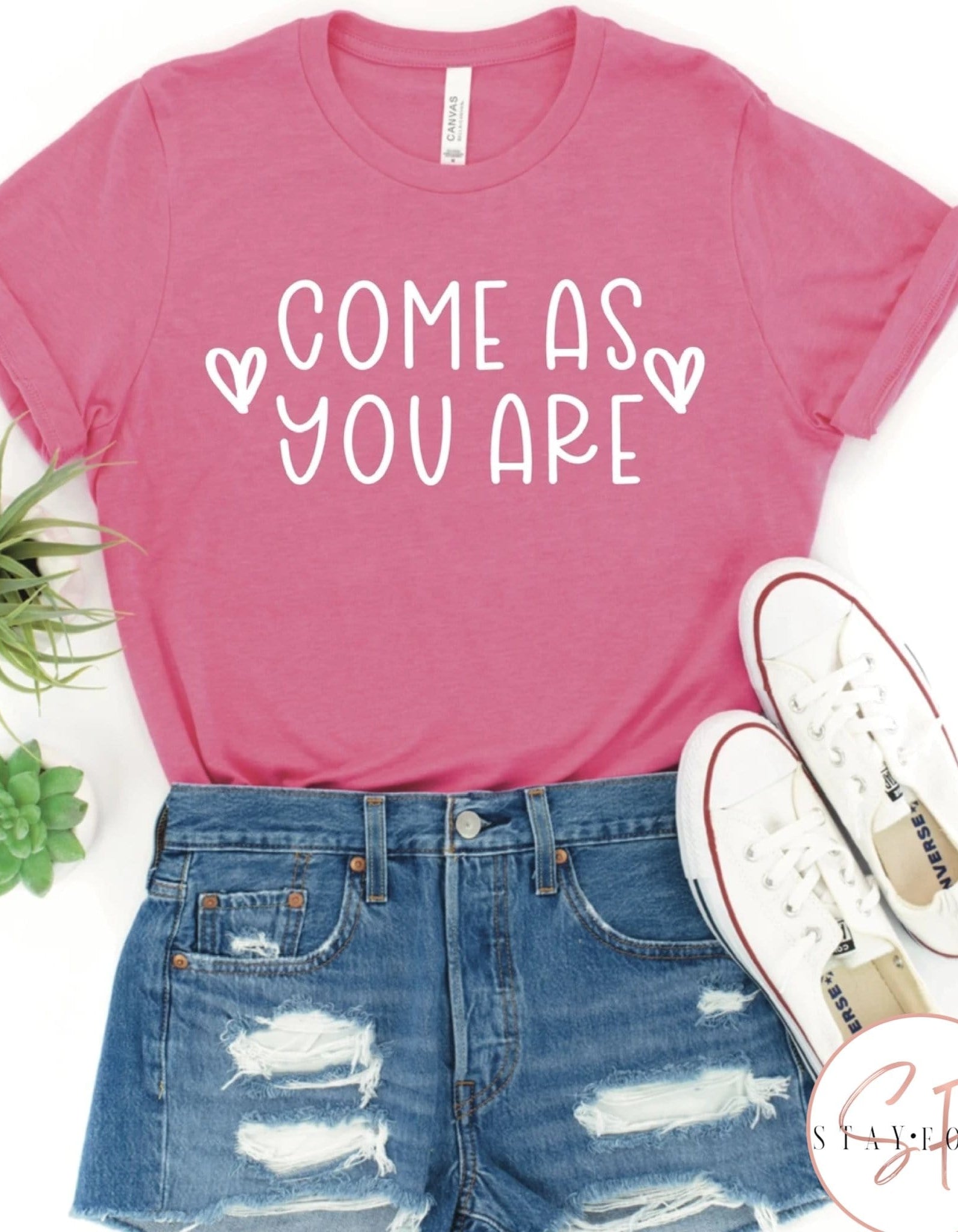 Come As You Are Graphic T #292-Graphic T-Stay Foxy Boutique, Florissant, Missouri