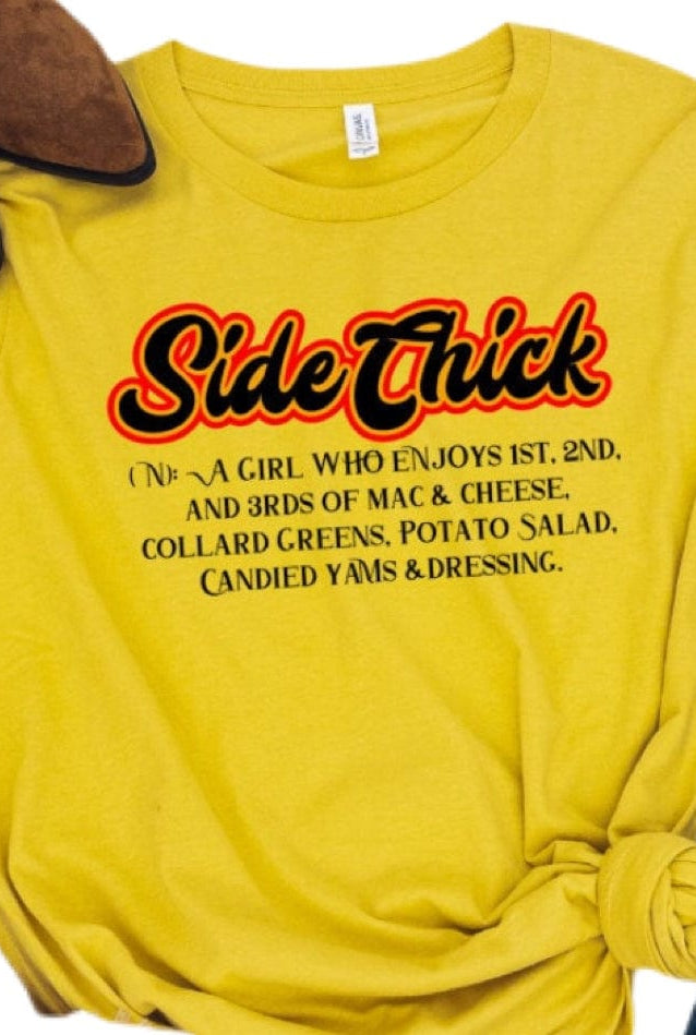 Soul Food Side Chick Graphic T-Graphic T-Stay Foxy Boutique, Florissant, Missouri
