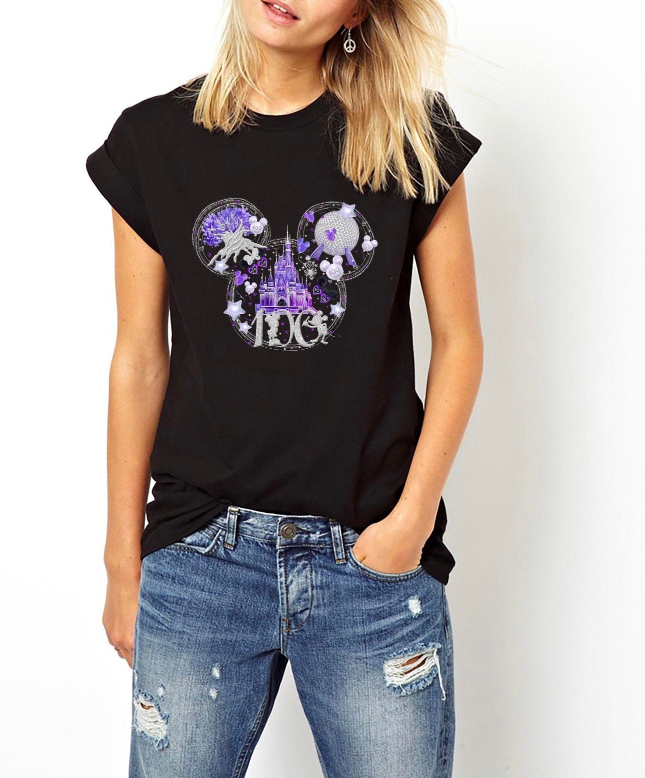 100 Years Graphic T-Graphic T-Stay Foxy Boutique, Florissant, Missouri