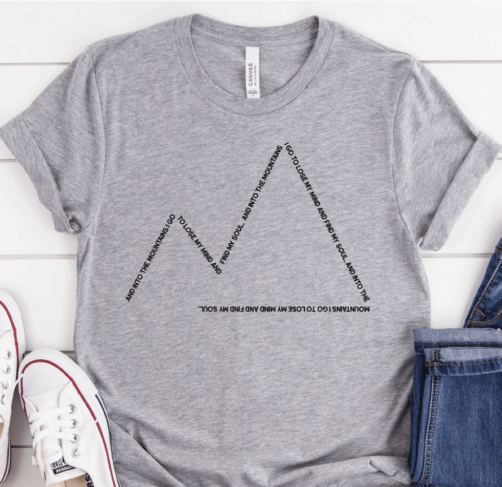 Into the Mountains Graphic T #186-Graphic T-Stay Foxy Boutique, Florissant, Missouri