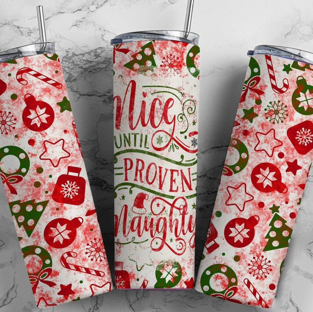 Nice Or Naughty Tumbler-Stay Foxy Boutique, Florissant, Missouri