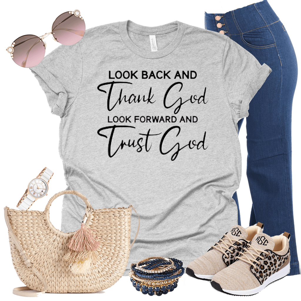 Look Back Graphic T-Graphic T-Stay Foxy Boutique, Florissant, Missouri