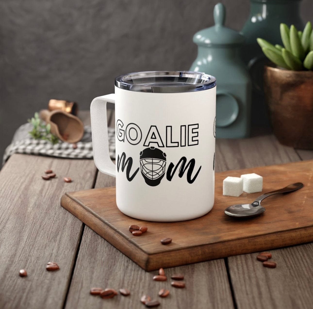 Goalie Mom Mug /Wine Cup-Stay Foxy Boutique, Florissant, Missouri